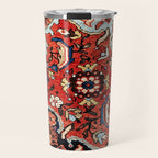 Mahal Vagireh Arak West Persian Rug Sampler Print Travel Mug Gallery Image 1