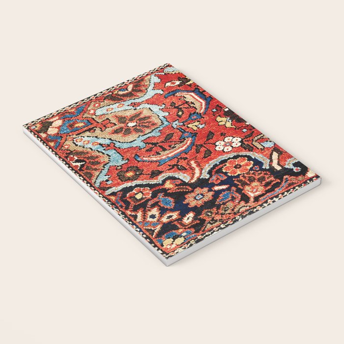 Mahal Vagireh Arak West Persian Rug Sampler Print Notebook Gallery Image 3