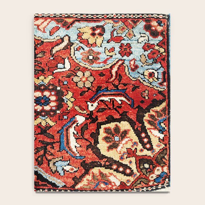 Mahal Vagireh Arak West Persian Rug Sampler Print Notebook Gallery Image 4