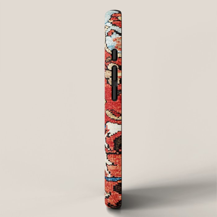 Mahal Vagireh Arak West Persian Rug Sampler Print iPhone Case Gallery Image 2