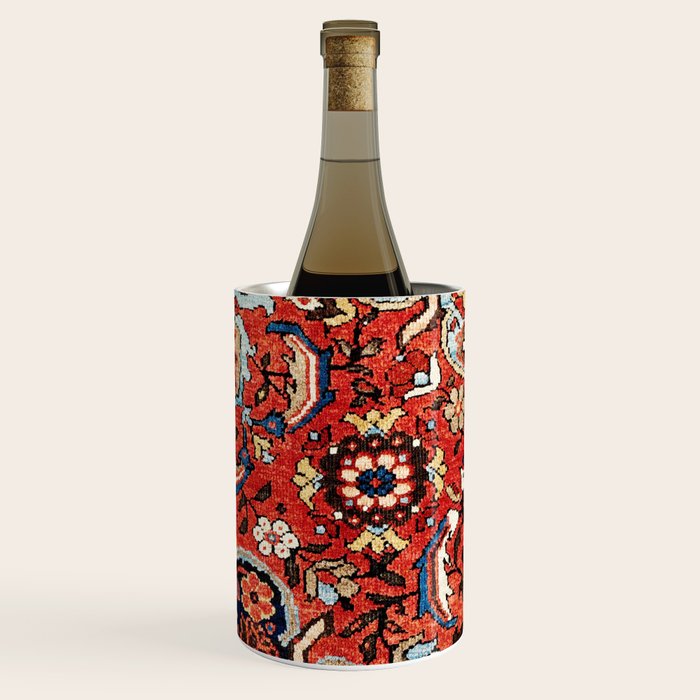 Mahal Vagireh Arak West Persian Rug Sampler Print Wine Chiller Gallery Image 1