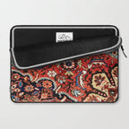 Mahal Vagireh Arak West Persian Rug Sampler Print Laptop Sleeve Gallery Image 2