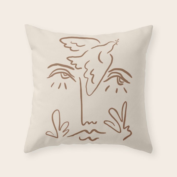 Mother Nature Throw Pillow Gallery Image 6