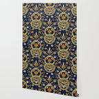 Art Nouveau Floral Pattern Wallpaper Gallery Image 2