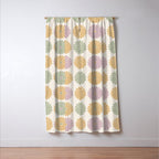 Retro Summer Daisies III Window Curtain Gallery Image 3