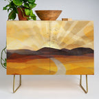 Desert in the Golden Sun Glow II Credenza Gallery Image 1