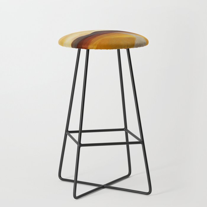 Desert in the Golden Sun Glow II Stool Gallery Image 1