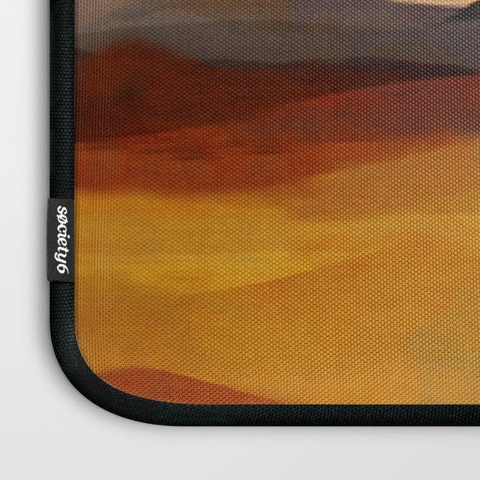 Desert in the Golden Sun Glow II Laptop Sleeve Gallery Image 3