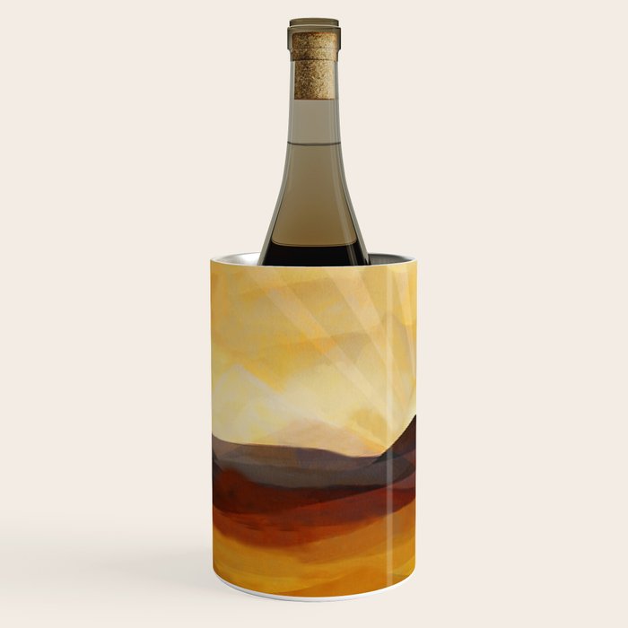 Desert in the Golden Sun Glow II Wine Chiller Gallery Image 2