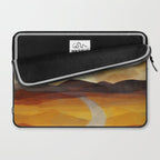 Desert in the Golden Sun Glow II Laptop Sleeve Gallery Image 2