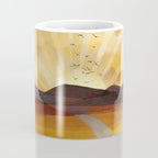 Desert in the Golden Sun Glow II Coffee Mug Gallery Image 4