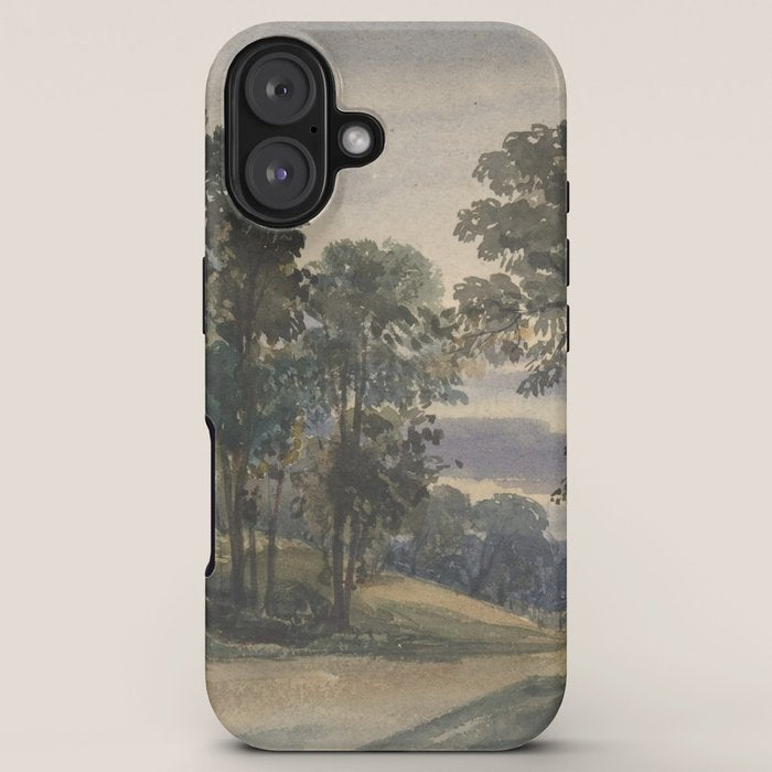 A Parkland View at Dusk iPhone Case Gallery Image 5