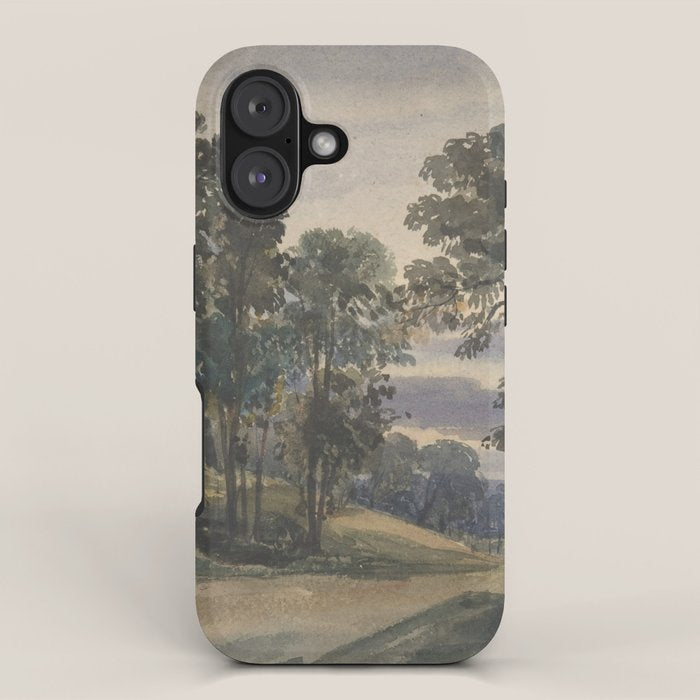 A Parkland View at Dusk iPhone Case