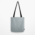 Dragonfly Pattern IX Soft Blue Tote Bag Gallery Image 2