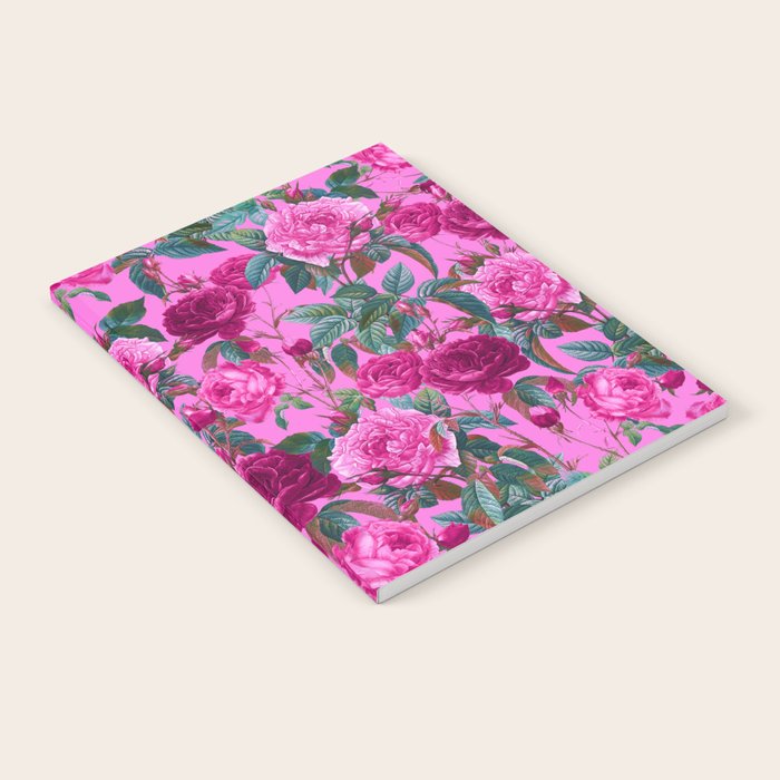  Pink Floral Garden Notebook Gallery Image 2