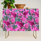  Pink Floral Garden Credenza Gallery Image 1