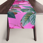  Pink Floral Garden Table Runner Gallery Image 1