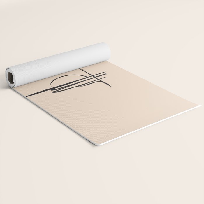 Abstract Landscape Yoga Mat Gallery Image 2