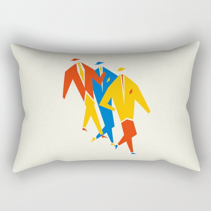 Men | Bauhaus IV: Off-White Edition Rectangular Pillow Gallery Image 1