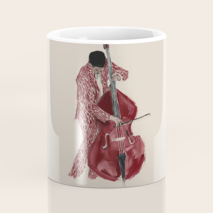Double Bass Player Coffee Mug Gallery Image 4