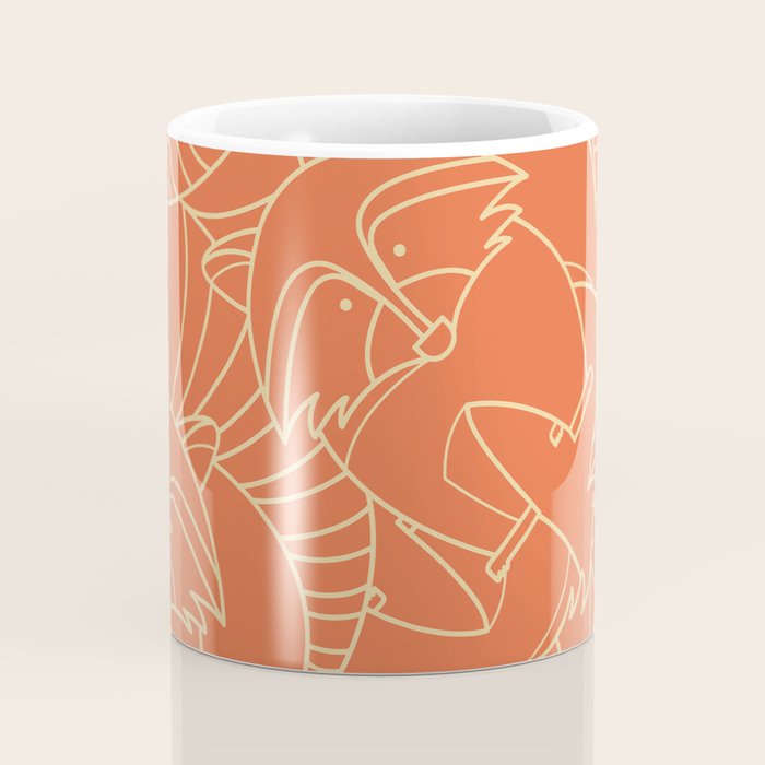 Minimalist Raccoon Coffee Mug Gallery Image 4
