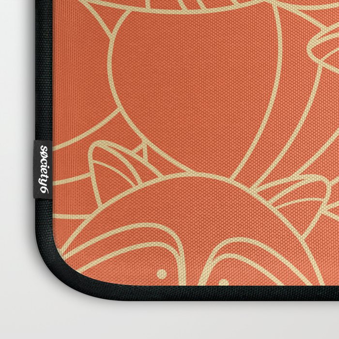 Minimalist Raccoon Laptop Sleeve Gallery Image 3