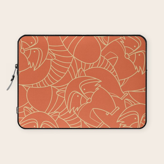 Minimalist Raccoon Laptop Sleeve Gallery Image 1