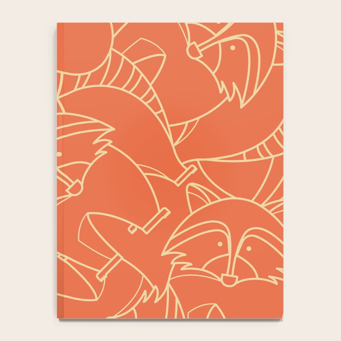 Minimalist Raccoon Notebook Gallery Image 4