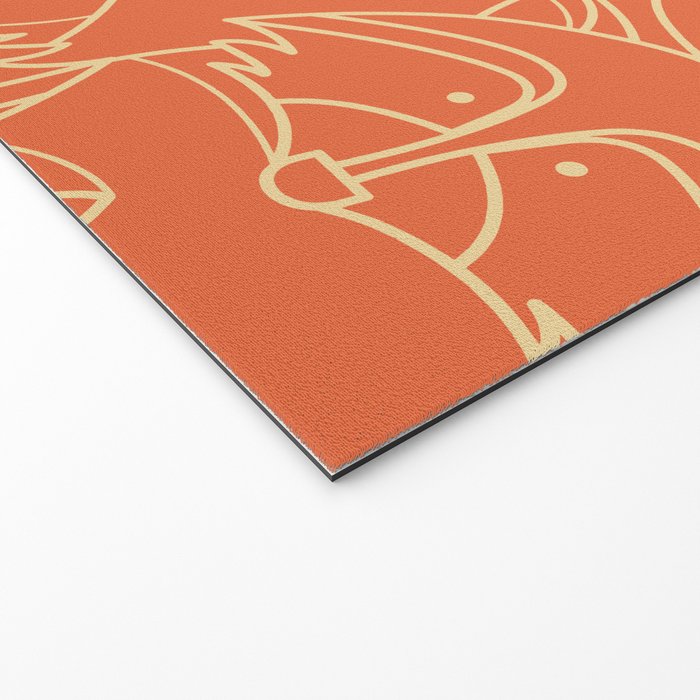 Minimalist Raccoon Welcome Mat Gallery Image 2