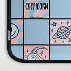 Capricorn Checkered Print Laptop Sleeve Gallery Image 3