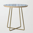 Capricorn Checkered Print Side Table Gallery Image 1