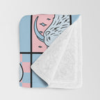 Capricorn Checkered Print Throw Blanket Gallery Image 3