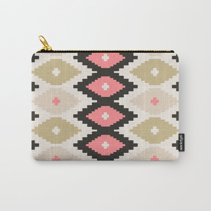 Southwest Geometric Shapes Carry All Pouch Gallery Image 1