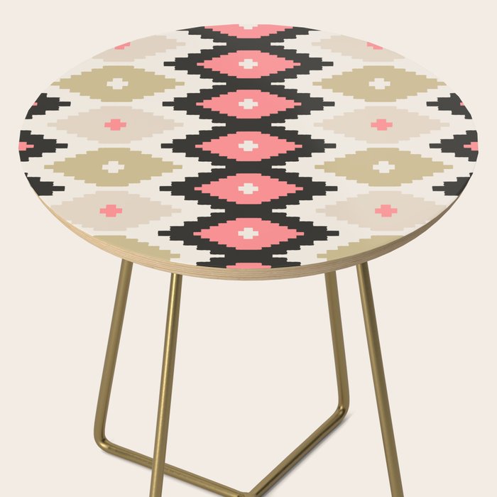 Southwest Geometric Shapes Side Table Gallery Image 2