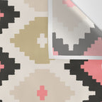 Southwest Geometric Shapes Wall Tapestry Gallery Image 3