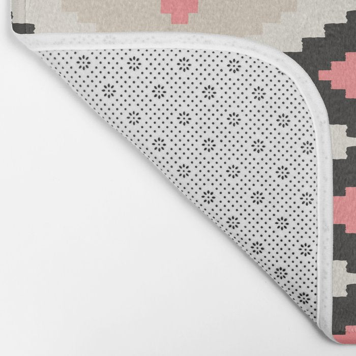 Southwest Geometric Shapes Bath Mat Gallery Image 2