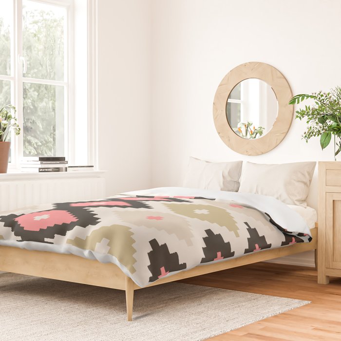 Southwest Geometric Shapes Duvet Cover Gallery Image 2
