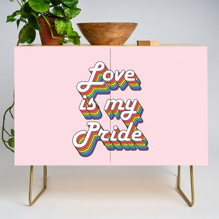 Love is my Pride Credenza Gallery Image 1