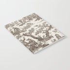 Antique 18th Century Pastoral Dancing French Tapestry Notebook Gallery Image 2