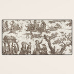 Antique 18th Century Pastoral Dancing French Tapestry Desk Mat Gallery Image 3