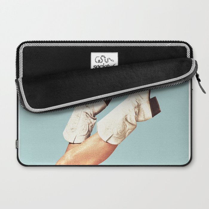 These Boots - Blue Laptop Sleeve Gallery Image 2