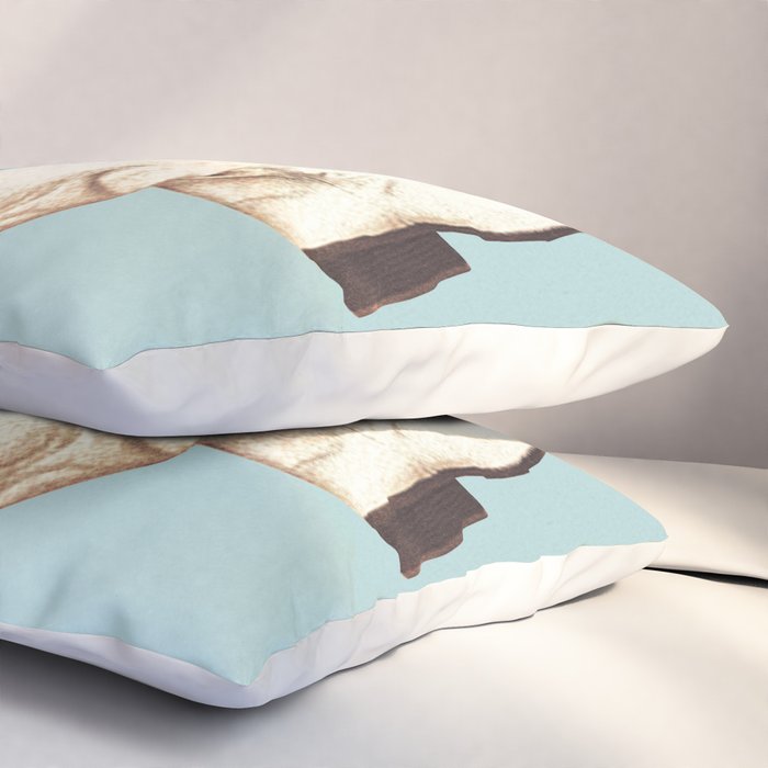 These Boots - Blue Pillow Sham Gallery Image 3