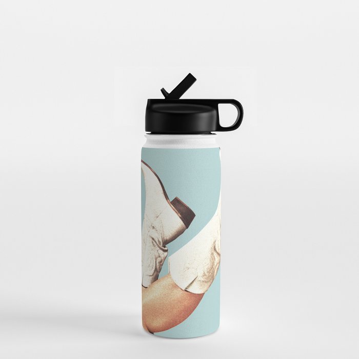 These Boots - Blue Water Bottle Gallery Image 1