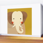 Elephant, Animal Portrait Wall Mural Gallery Image 2