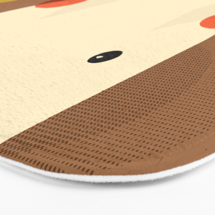 Elephant, Animal Portrait Bath Mat Gallery Image 3