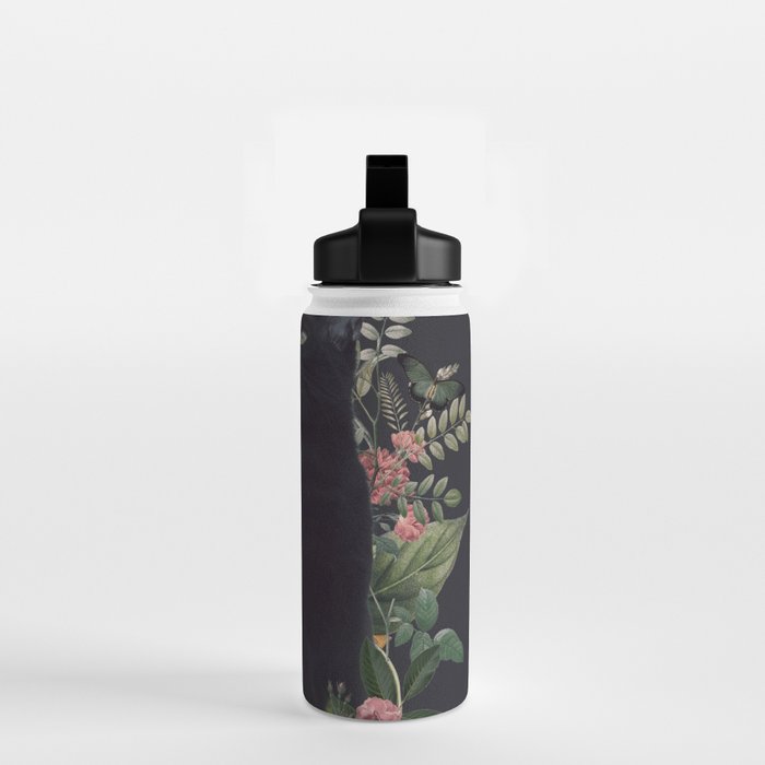 Garden Cat Water Bottle Gallery Image 2