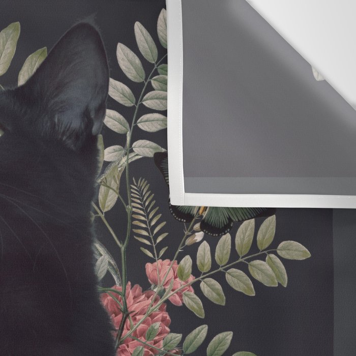 Garden Cat Wall Tapestry Gallery Image 3