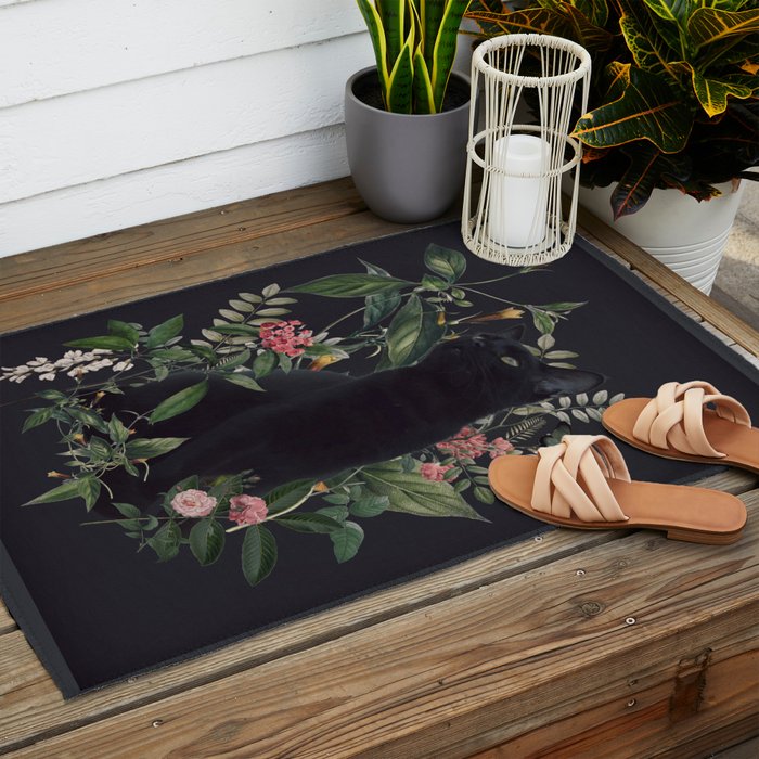 Garden Cat Outdoor Rug Gallery Image 2