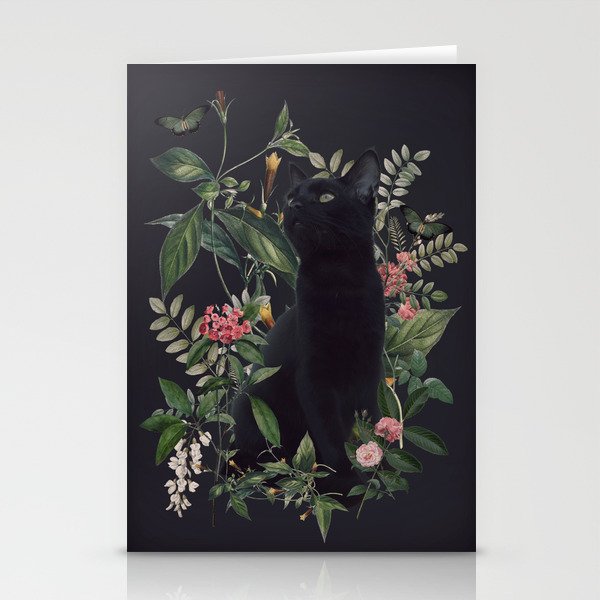 Garden Cat Stationery Card Gallery Image 2