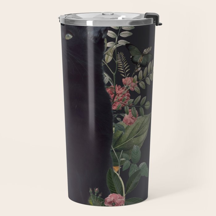 Garden Cat Travel Mug Gallery Image 2